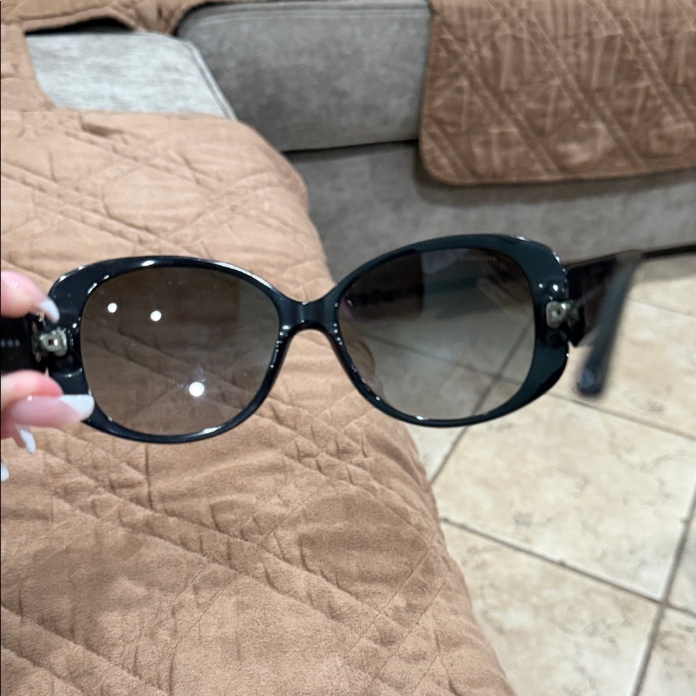 Versace Black Oversized Sunglasses - Picture 5 of 5